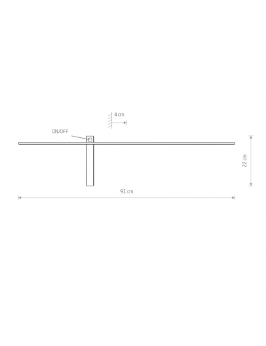 Sienas lampa Impulse M