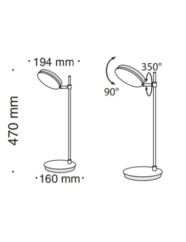 Table lamp Fad MOD070TL-L8B3K |Maytoni | TavaGaisma.lv/en