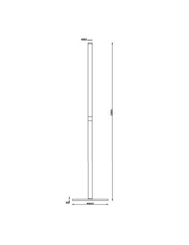 Stāvlampa Ray Z012FL-L18B3K | Maytoni | TavaGaisma.lv