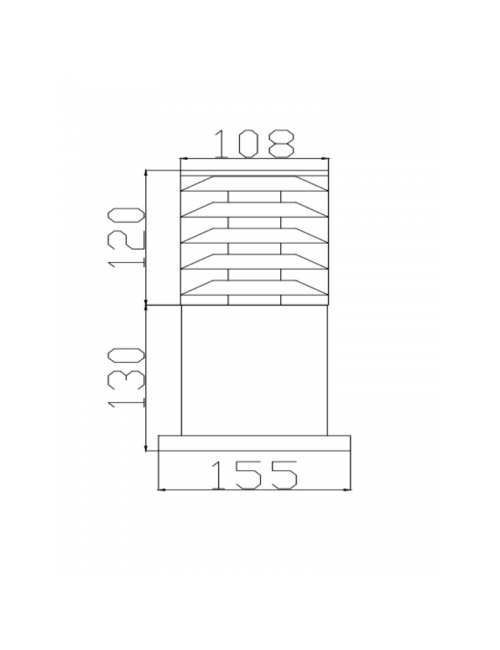 Dārza lampa Bronx IP54