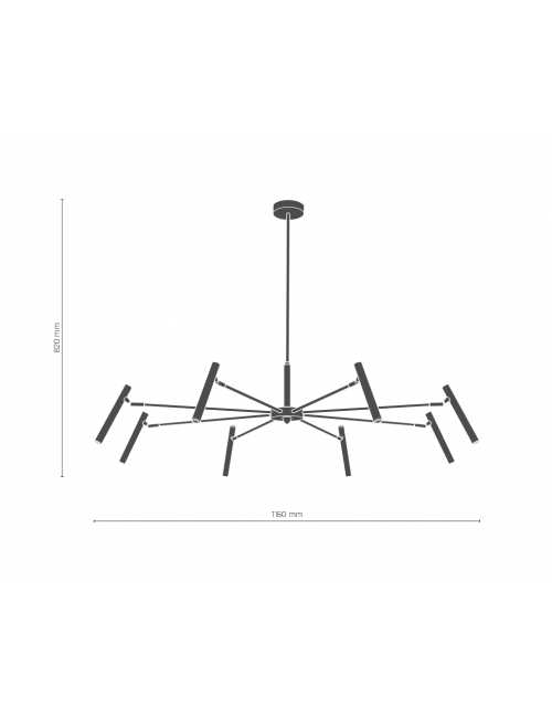 Griestu lampa Livo Ø 116