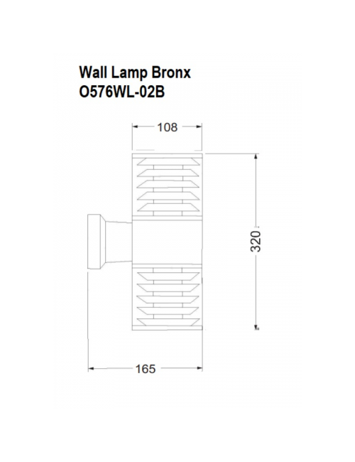 Wall lamp Bronx IP54