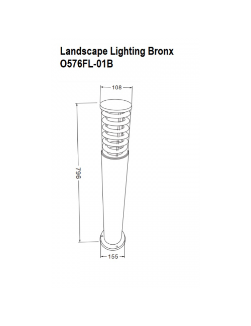 Dārza lampa Bronx IP65