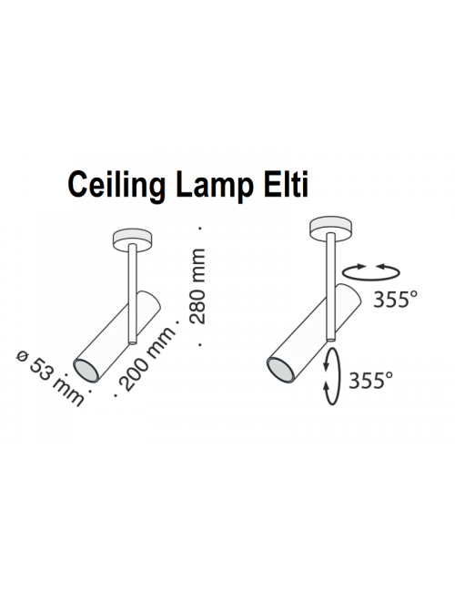 Spotlampa Elti