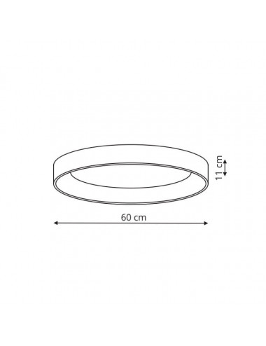 Griestu lampa Georgia LP-049/1C BK CCT | Light Prestige | TavaGaisma.lv