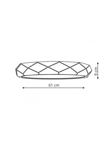 Light Prestige - Reus LP-8069/1C LED BK | TavaGaisma.lv/en