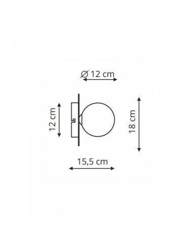 Light Prestige - Roma LP-1345/1W GD | TavaGaisma.lv/fi