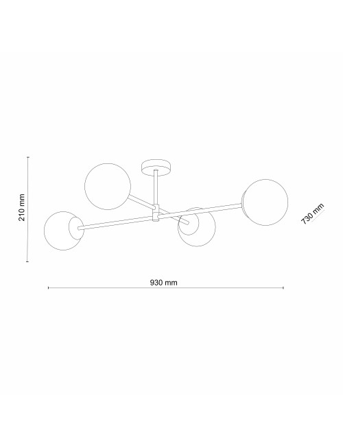 Ceiling lamp Cadix