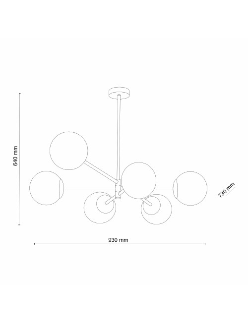 Ceiling lamp Cadix