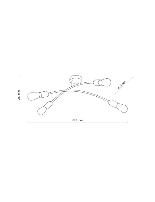 Griestu lampa Helix