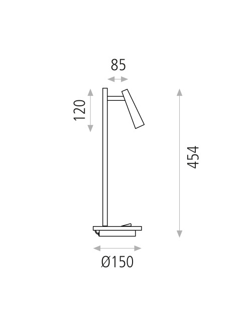 Table lamp Panau