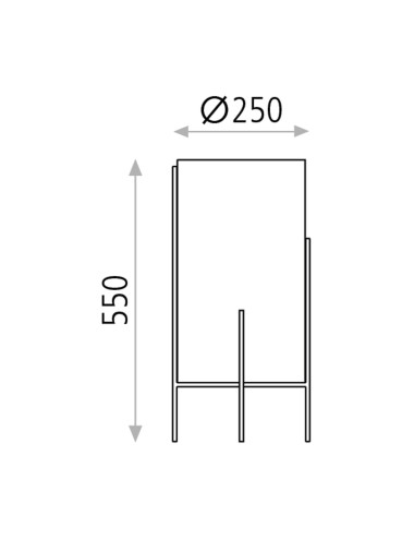 Table lamp Naos