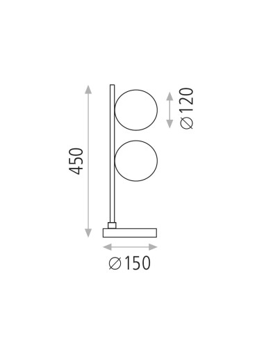 ACB Iluminacion - Doris S3820180O | TavaGaisma.lv/fi