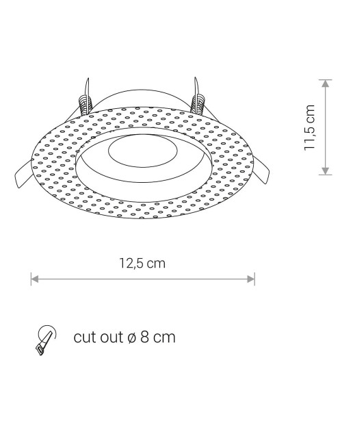 Süvisvalgusti Echo IP54