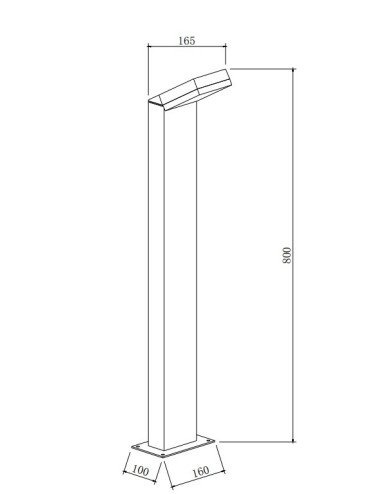 Садовая лампа Paso IP54