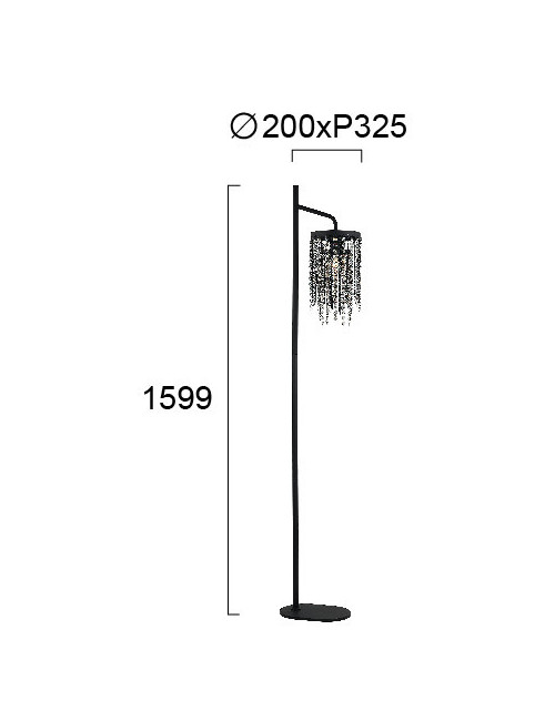 Floor lamp Julianna