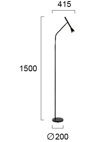 Floor lamp Melody