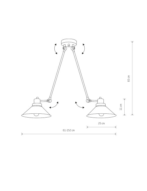 Griestu lampa Techno II