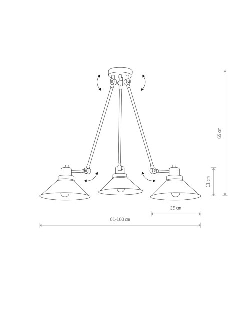 Griestu lampa Techno III