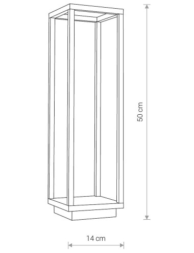 Garden lamp Symmetry LED I IP54