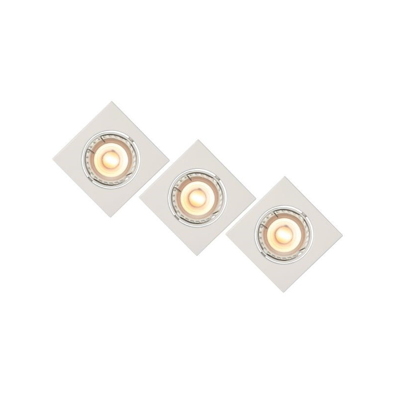 Recessed lamp Focus set 3