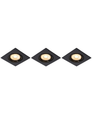 Recessed lamp Focus set 3