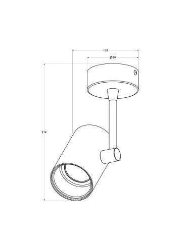 Spotlampa Tori SL