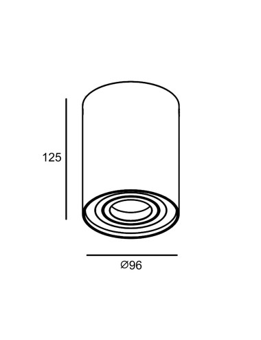 Spotlampa Rondoo SL