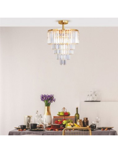 Chandelier Amadeo FC17106/6+3+1-GOLD+CL |Zuma Line | TavaGaisma.lv/en