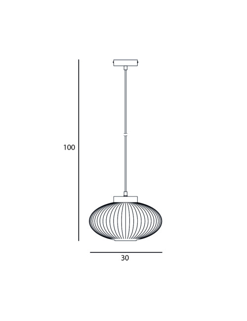 Pendant lamp Groste