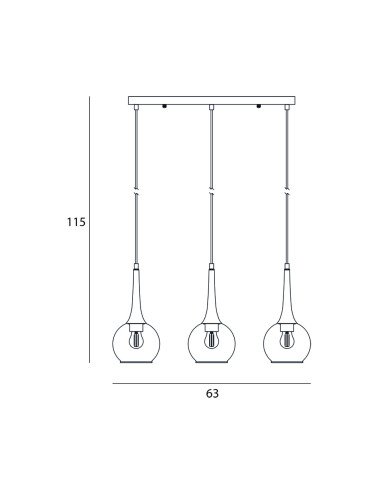 Pendant lamp Favera