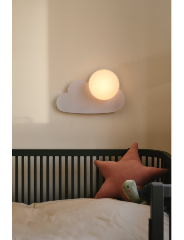 Sienas lampa Skyku Cloud