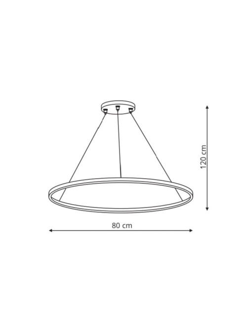 Piekaramā lampa Ring