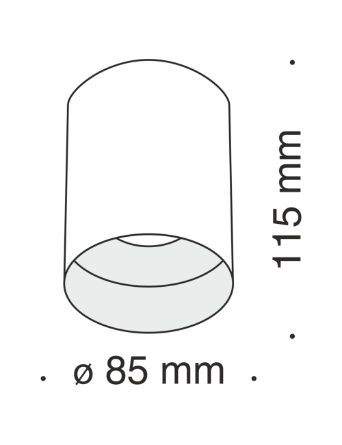 Потолочная лампа Slim