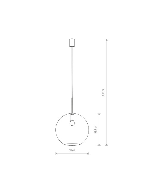 Pendant lamp Sphere XL 35