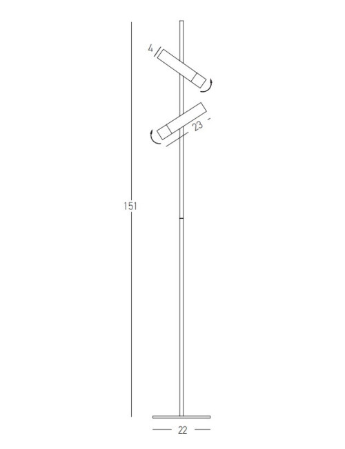 Floor lamp 22032