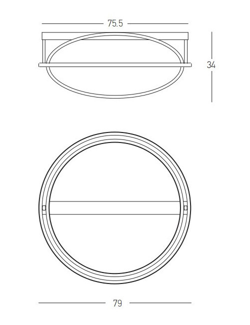 Ceiling lamp 22017