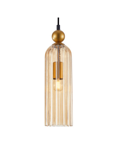 Pendant lamp Levie PND-28636-1L-GD-AMB |Italux | TavaGaisma.lv/en