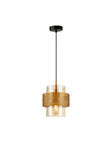 Piekaramā lampa Vinoti PND-22132-1S-GD-AMB | Italux | TavaGaisma.lv