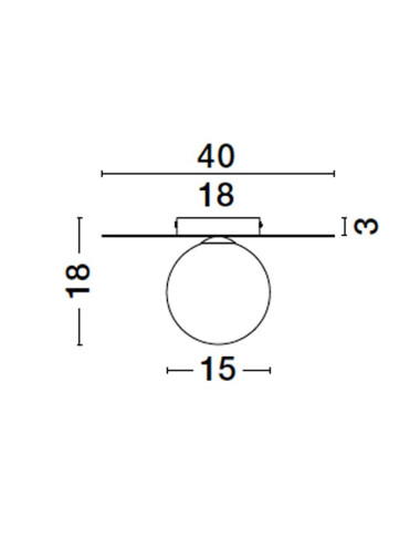 Laelamp Idigo Ø40