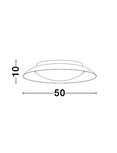 Ceiling lamp Zano Ø50 LED