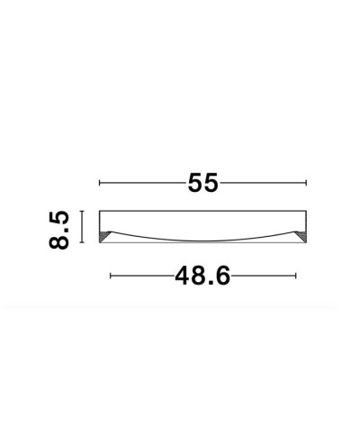 Laelamp Luton Ø55 LED 9818452 | Nova Luce | TavaGaisma.lv/et