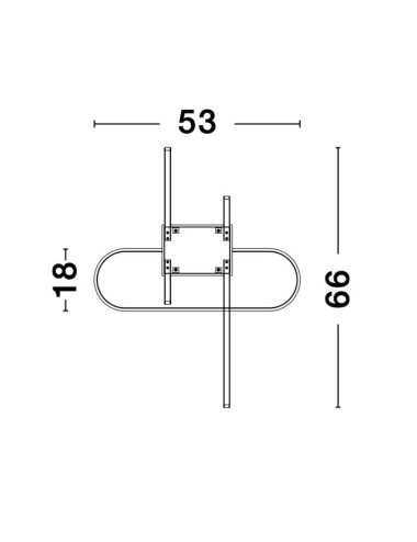 Griestu lampa Arte LED 9113842 | Nova Luce | TavaGaisma.lv