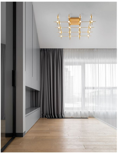 Ceiling lamp Atomo LED 9180636 | Nova Luce | TavaGaisma.lv/en