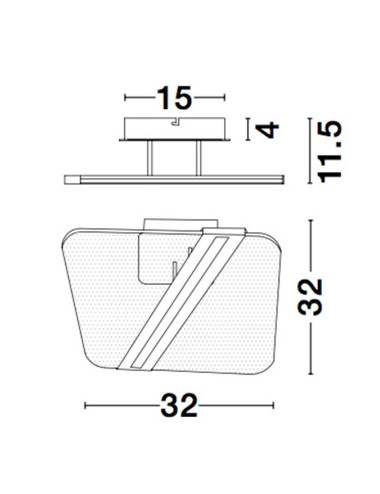 Ceiling lamp Jertuna LED