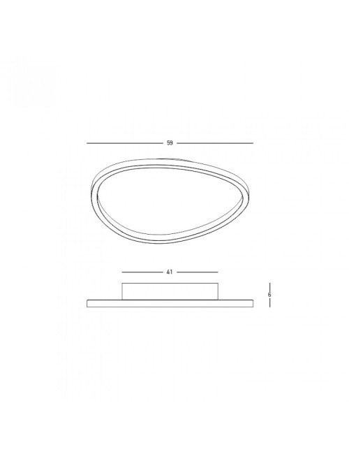 Griestu lampa 23210 Ø59 LED