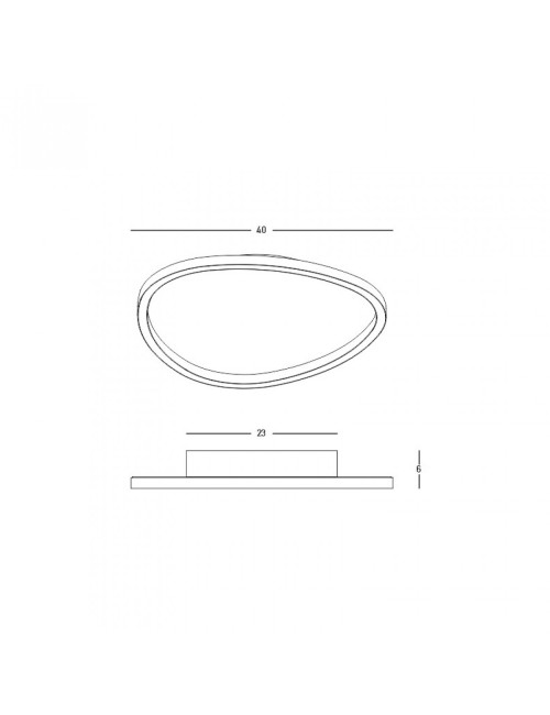 Griestu lampa 23207 Ø40 LED