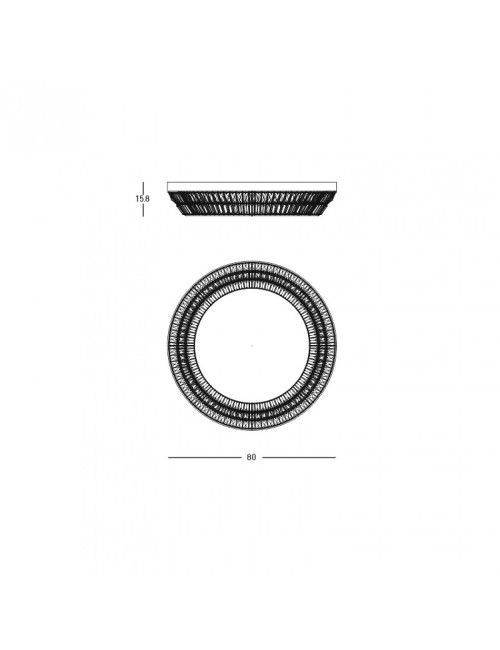 Kattokruunu 23049 Ø80 LED