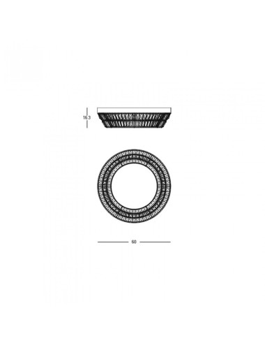 Kattokruunu 23047 Ø60 LED | Zambelis | TavaGaisma.lv/fi