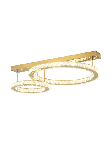 Ceiling lamp Girona LED MX3713-2-3GT | Zuma Line | TavaGaisma.lv/en